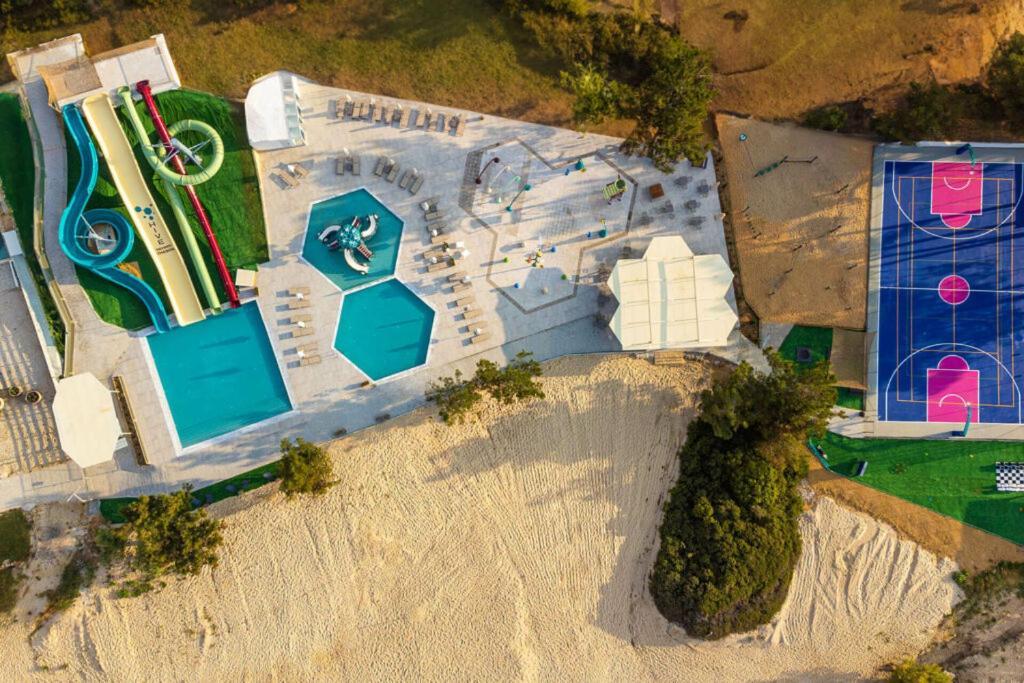 Anna Beach Suites Limenaria  Esterno foto
