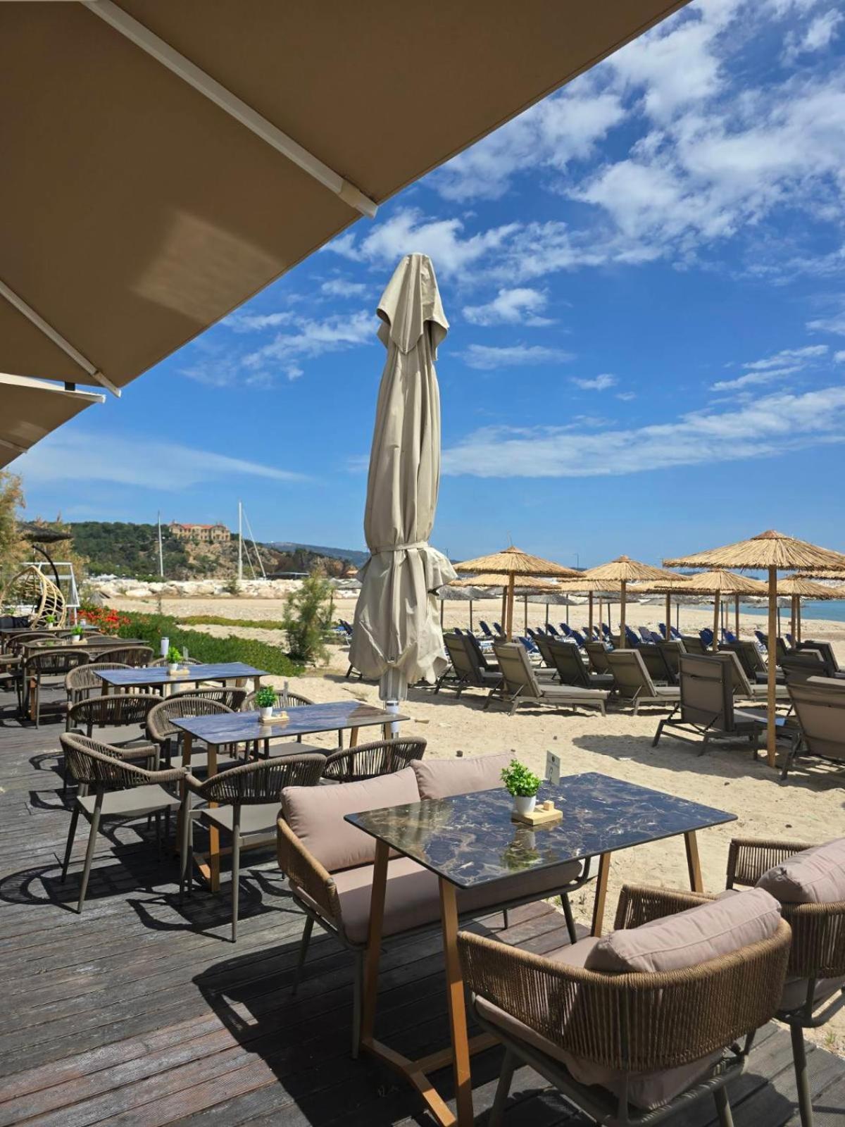 Anna Beach Suites Limenaria  Esterno foto